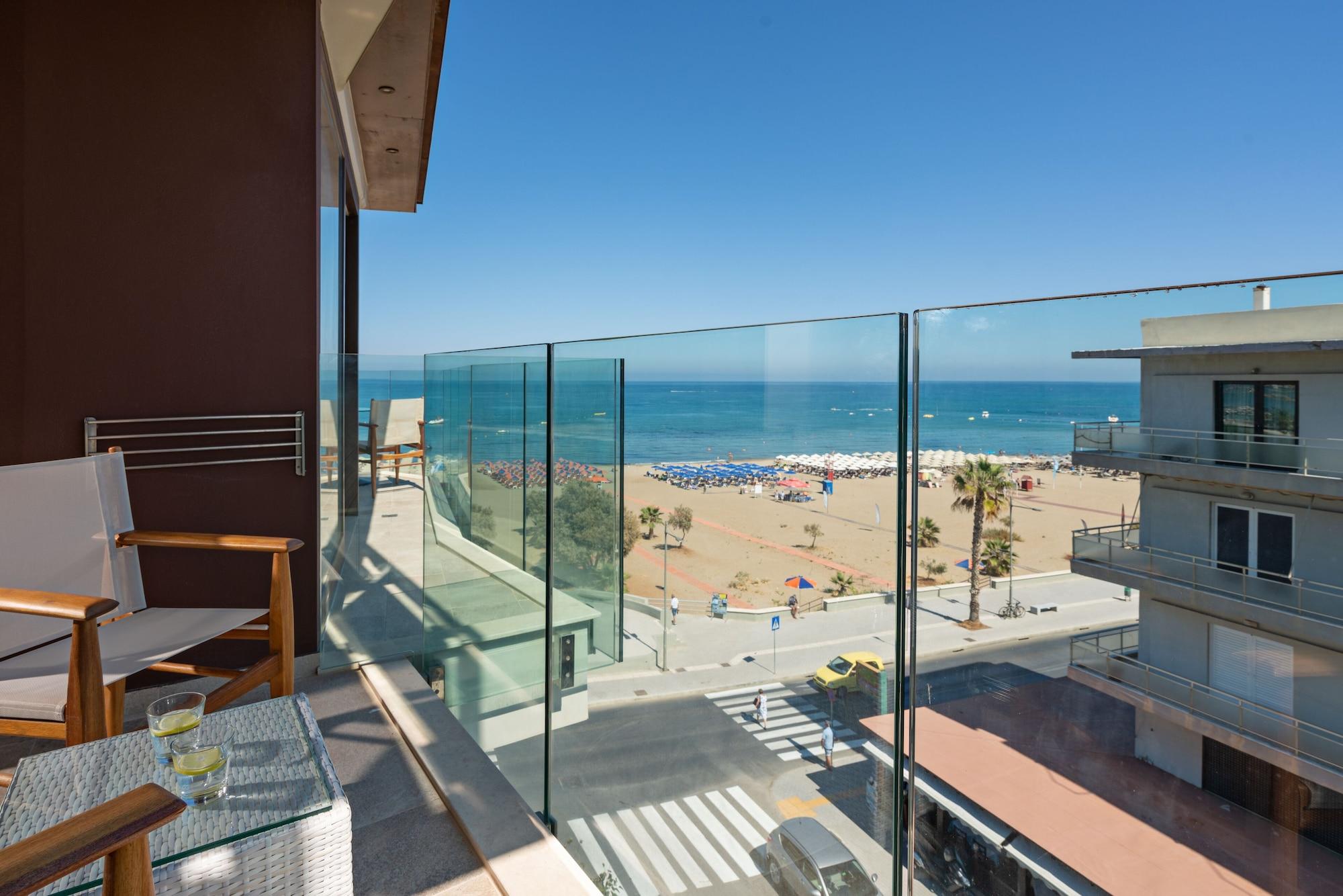 Kriti Beach Hotel Ретимно Экстерьер фото