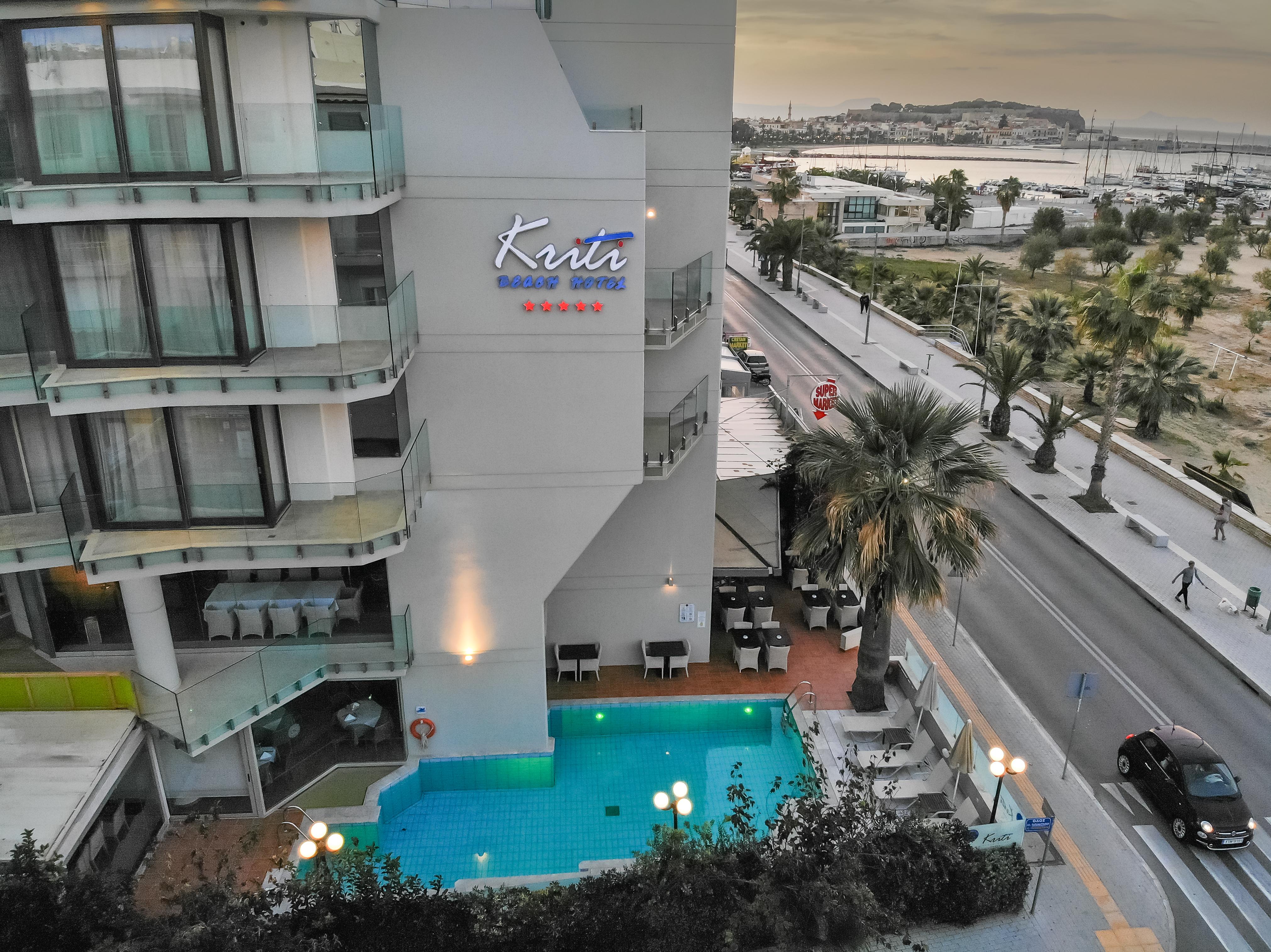 Kriti Beach Hotel Ретимно Экстерьер фото