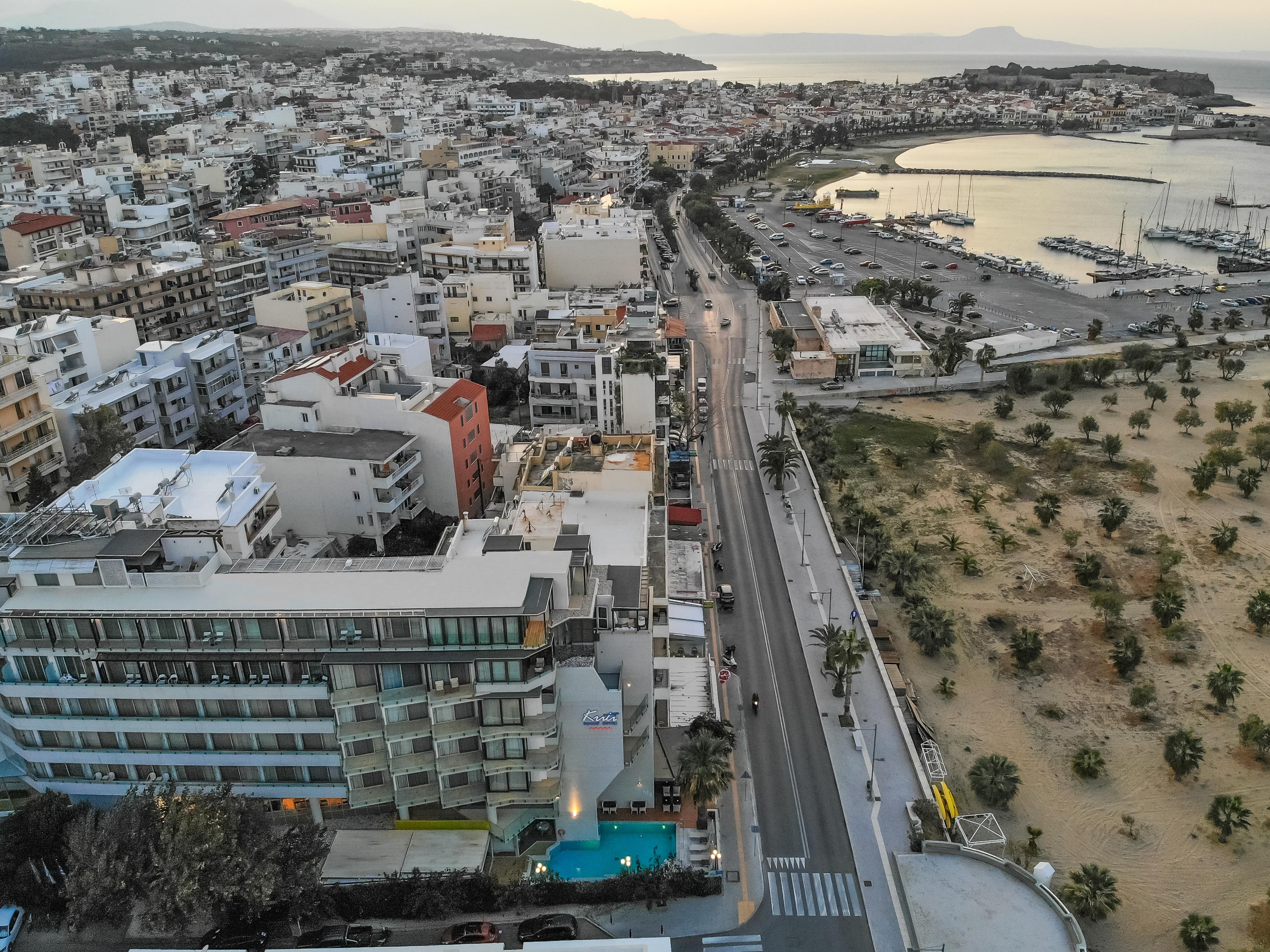 Kriti Beach Hotel Ретимно Экстерьер фото